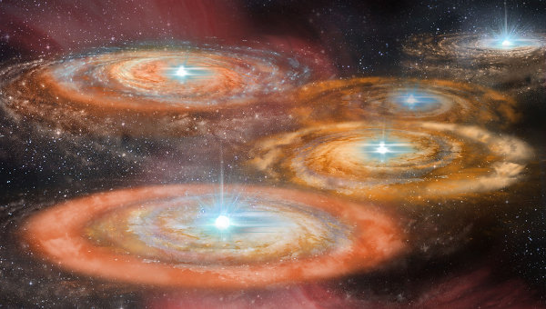 Ученые утверждают, что первые звезды вселенной были очень яркие